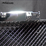 BUFEETERS Front Upper Grille Luxury Mesh Fit For 2007 2008 2009 2010 2011 2012 2013 2014 GMC Yukon/Yukon XL,Mesh Style,Chrome