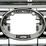 BUFEETERS  Front Upper Grille Fit For 2016 2017 2018 2019 Lexus RX350 RX450h RX350L Base Sport,Horizontal Billet Style,Shiny Gray