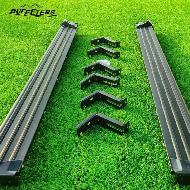 BUFEETERS Side Step Running Board Nerf Bar Fit For 2001-2018 Mercedes Benz W463 G-Class,Black