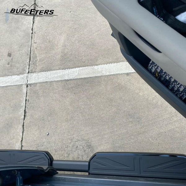 BUFEETERS Side Step Running Board Nerf Bar Fit For 2020 2021 2022 2023 2024 Defender 110 4Doors,Black