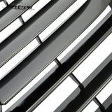 BUFEETERS  Front Upper Grille Fit For 2016 2017 2018 2019 Lexus RX350 RX450h RX350L Base Sport,Horizontal Billet Style,Shiny Gray