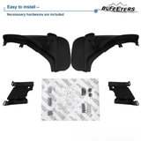 BUFEETERS Running Boards Side Step Nerf Bars Fit For 2003 2004 2005 2006 2007 2008 2009 2010 2011 2012 Land Rover Range Rover L322 HSE,Black