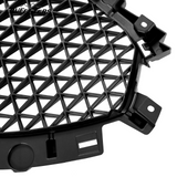 BUFEETERS Front Bumper Mesh Radiator Grille Fit For 2017 2018 2019 2020 2021 Mazda CX-5,Mesh Style,Black