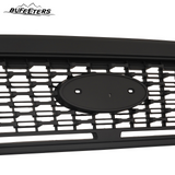 BUFEETERS Front Bumper Upper Grille Fit For 2019 2020 2021 2022 2023 Ford Ranger,Honeycomb Style,Matte Black