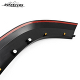 BUFEETERS Set Fender Flare Wheel Eyebrow Arch Trim Fit For 2020 2021 2022 2023 2024 2025 Land Rover Defender 110,Gloss Black
