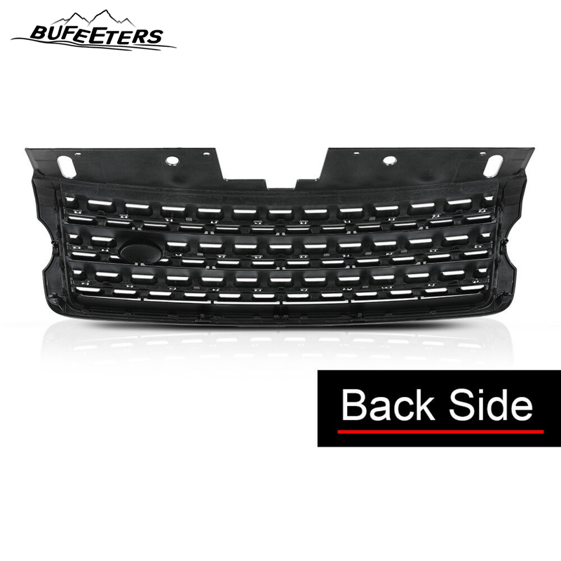 BUFEETERS Front Bumper Upper Chrome Grille Fit For 2013 2014 2015 2016 2017 Land Rover Range Rover,Mesh Style