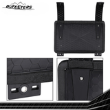BUFEETERS Side Mounted Gear Storage Box Carrier Fit For 2020 2021 2022 2023 2024 Land Rover Defender 90 110 130,Black Mixed Silver