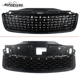 BUfeeters 10Pcs Front Grille Side Fender Kit Fit For 2017 2018 2019 2020 2021 2022 2023 Land Rover Discovery 5 L462,Dynamic Style,Gloss Black