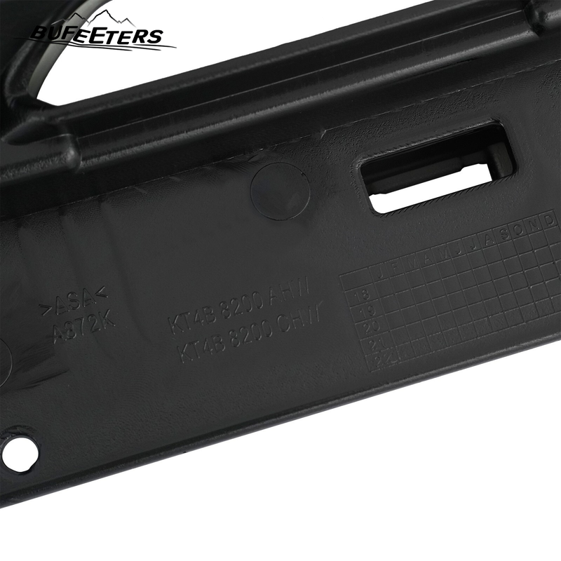 BUFEETERS  Front Bumper Upper Grille Cover W/o Camero Hole Fit For 2019 2020 2021 2022  Ford Edge SE SEL,Mesh Style,Gloss Black