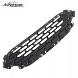 BUFEETERS  Front Bumper Upper Grille W/Chrome Trim Fit For 2020 2021 2022 Ford Escape,Honeycomb Style,Chrome&Black