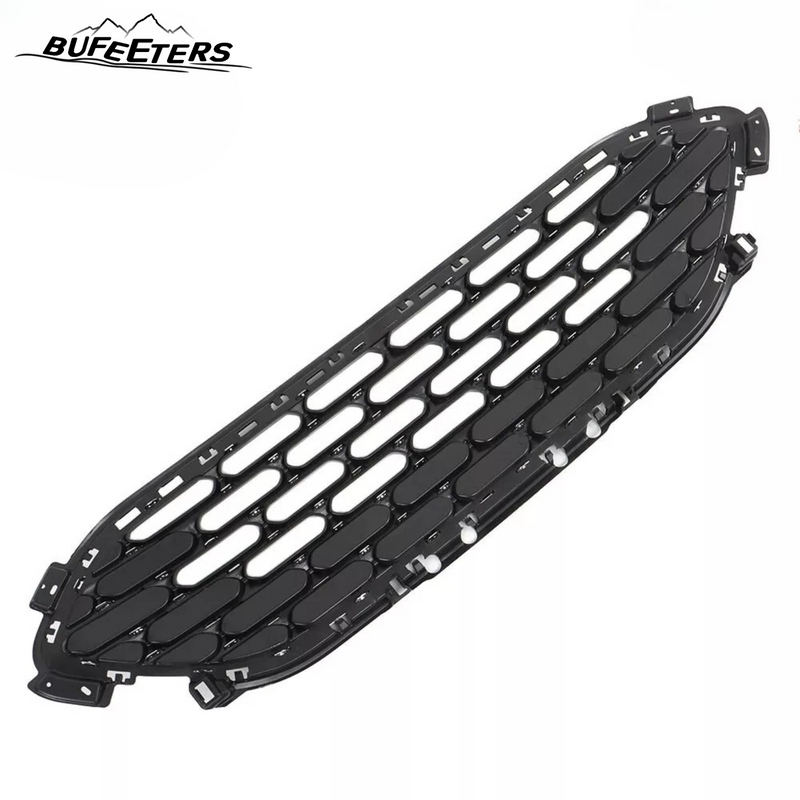 BUFEETERS  Front Bumper Upper Grille W/Chrome Trim Fit For 2020 2021 2022 Ford Escape,Honeycomb Style,Chrome&Black