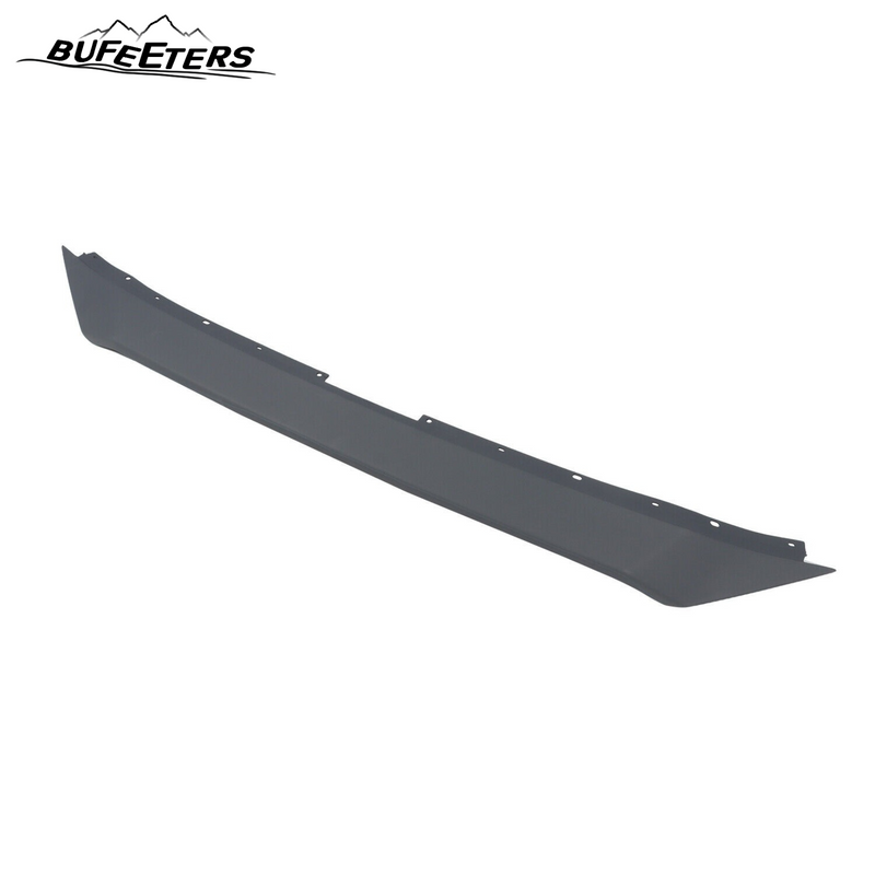 BUFEETERS Front Bumper Upper Grille Top Molding Hood Trim Fit For 2017 2018 2019 2020 2021 MAZDA CX-5,Factory Style,Black