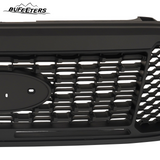BUFEETERS Front Bumper Upper Grille Fit For 2019 2020 2021 2022 2023 Ford Ranger,Honeycomb Style,Matte Black