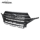 BUFEETERS  Front Bumper Upper Grille Assembly Fit For 2020 2021 2022 2023 Ford Explorer XLT,Honeycomb Style,Chrome&Gloss Black
