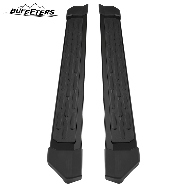 BUFEETERS Side Step Running Board Nerf Bar Fit For 2021 2022 2023 2024 Ford Bronco 2-Door,Black