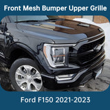 For Ford F-150 F150 2021-2023 Platinum Front Bumper Grille Assembly Gloss Black