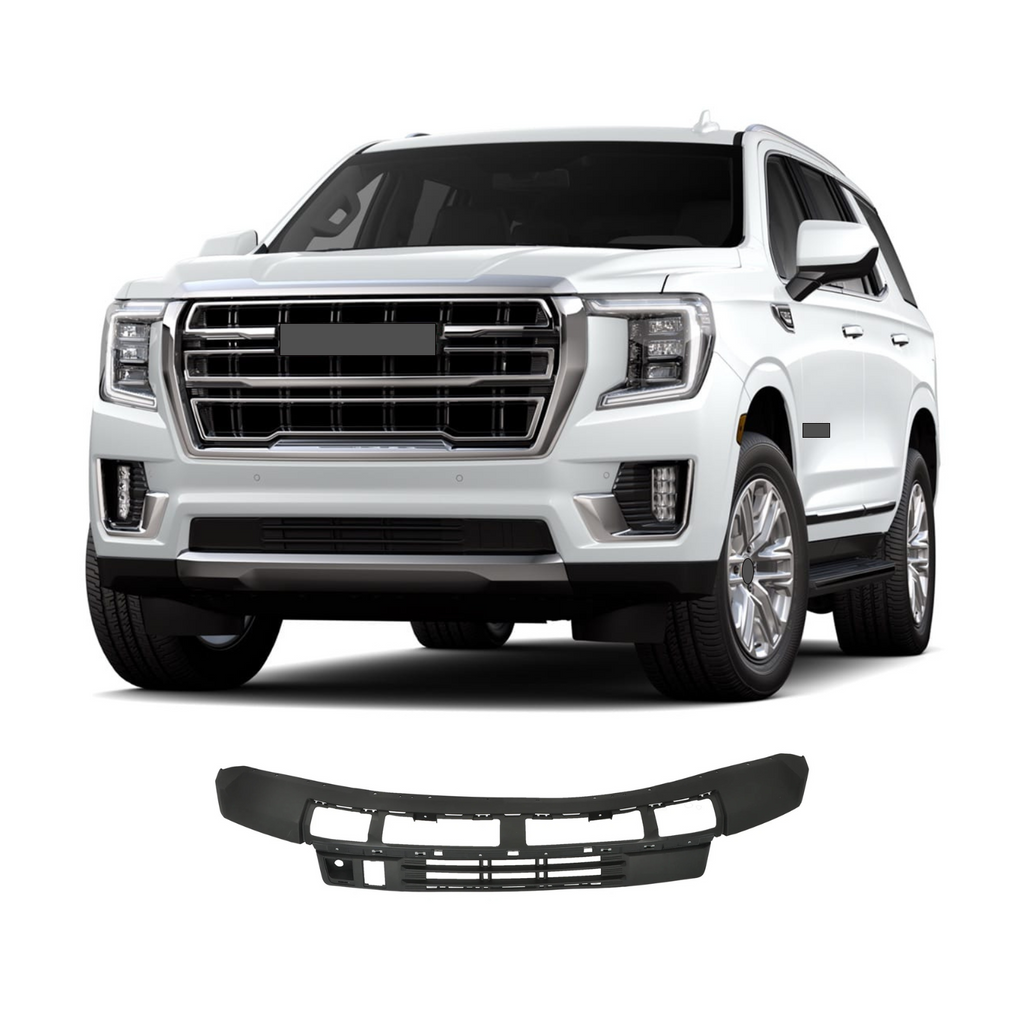 BUFEETERS Front Lower Black Bumper Cover Fit For 2021 2022 2023 GMC Yukon