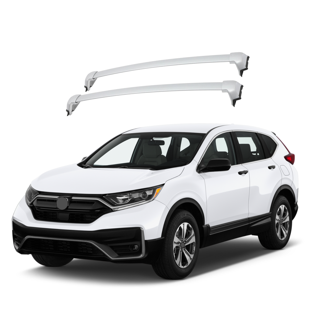 BUFEETERS   Roof Rack Cross Bar Luggage Carrier Crossbar Fit For 2017 2018 2019 2020 2021 Honda CRV CR-V,Silver