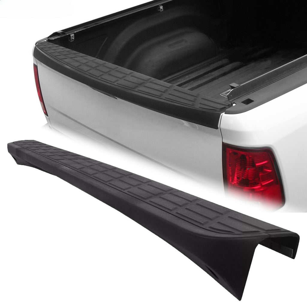 BUFEETERS Tailgate Top Protector Spoiler Cap Cover Fit For 2007-2014 Chevy Silverado GMC Sierra