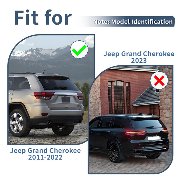 Class 4 Trailer Hitch, 2-Inch Receiver,Compatible with Jeep Grand Cherokee 2011 2012 2013 2014 2015 2016 2017 2018 2019 2020 2021 Models, W/O Pin