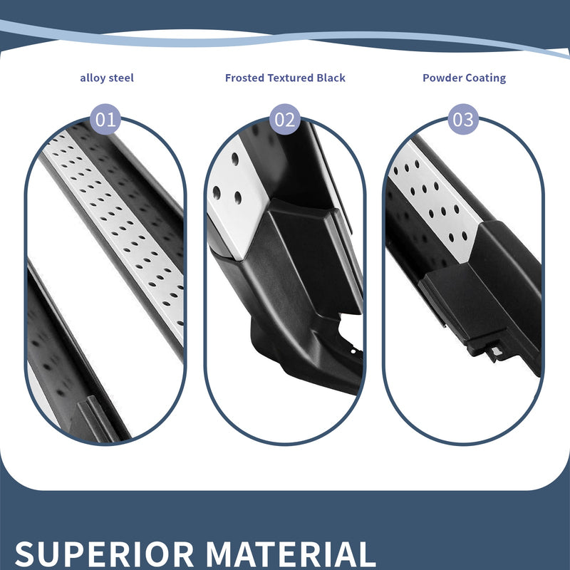 Running Boards for 2007-2011 Honda CR-V CRV Aluminum Nerf Bars Side Step
