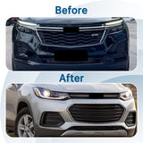 Front Bumper Lower Grille  Chevrolet Trax 2017 2018 2019 2020 2021 2022 Heat Resistant Corrosion Resistant Impact Resistant Chrome＆Black