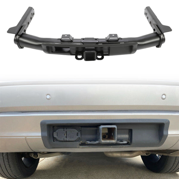 For 2011-2022 Jeep Grand Cherokee Steel Rear Trailer Hitch Receiver Hitch Bezel