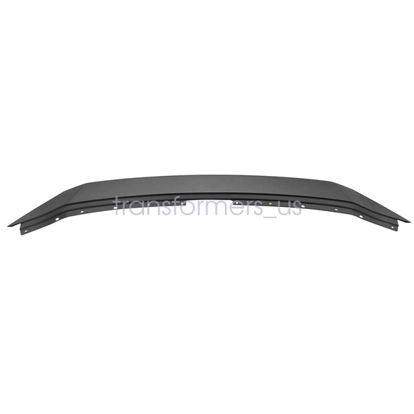 BUFEETERS Front Bumper Upper Grille Top Molding Hood Trim Fit For 2017 2018 2019 2020 2021 MAZDA CX-5,Factory Style,Black