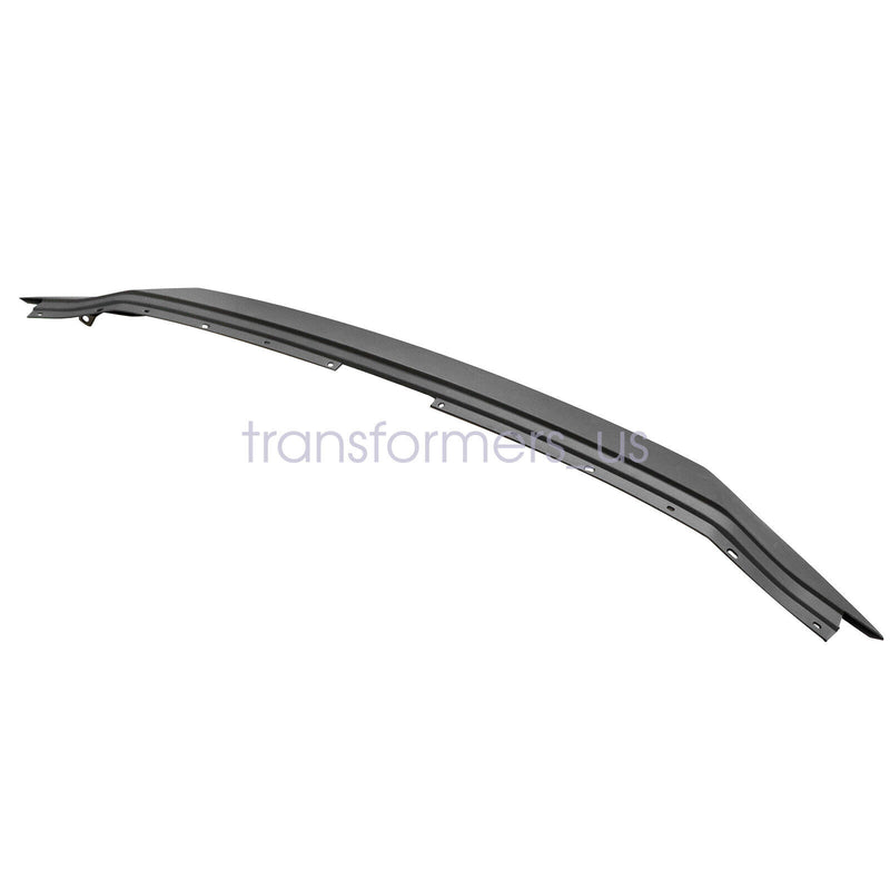 BUFEETERS Front Bumper Upper Grille Top Molding Hood Trim Fit For 2017 2018 2019 2020 2021 MAZDA CX-5,Factory Style,Black